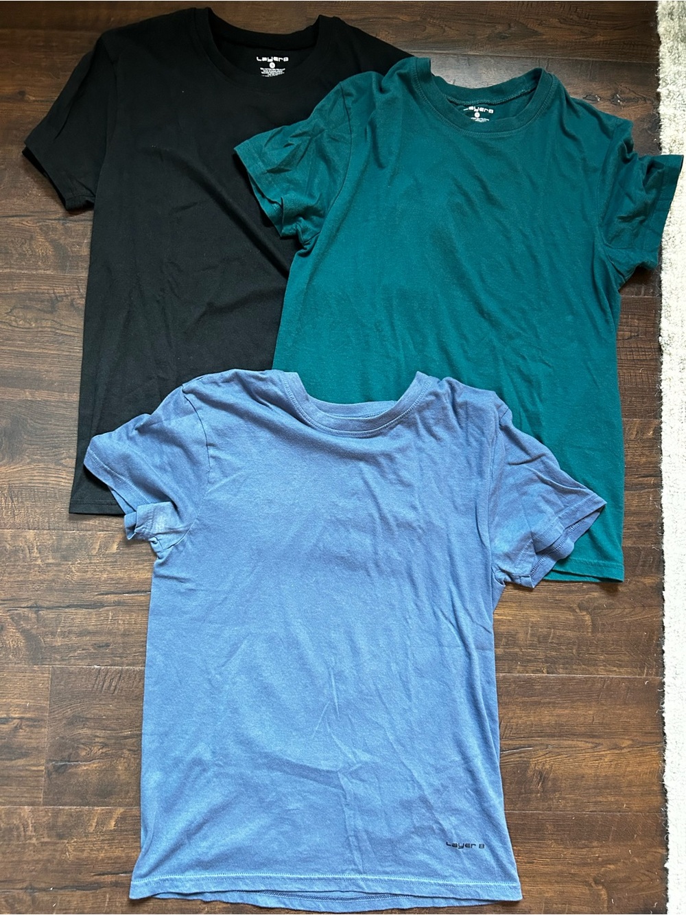 Layer 8 three pack men’s basic tee